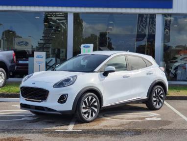 Voir le détail de l'offre de cette FORD Puma 1.0 Flexifuel 125ch S&S mHEV Titanium de 2022 en vente à partir de 25 990 €