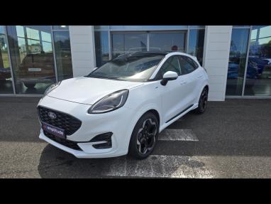 Voir le détail de l'offre de cette FORD Puma 1.0 EcoBoost Hybrid 125ch ST Line X S&S de 2024 en vente à partir de 26 999 € 