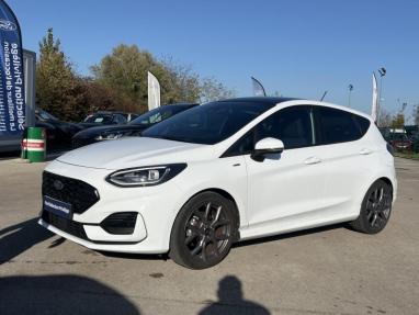 Voir le détail de l'offre de cette FORD Fiesta 1.0 EcoBoost Hybrid 125ch ST-Line X 5p de 2022 en vente à partir de 195.97 €  / mois