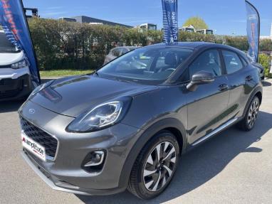 Voir le détail de l'offre de cette FORD Puma 1.0 Flexifuel 125ch S&S mHEV Titanium de 2022 en vente à partir de 215.28 €  / mois