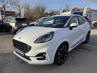 Voir le détail de l'offre de cette FORD Puma 1.0 EcoBoost 125ch mHEV ST-Line X 6cv de 2022 en vente à partir de 207.79 €  / mois