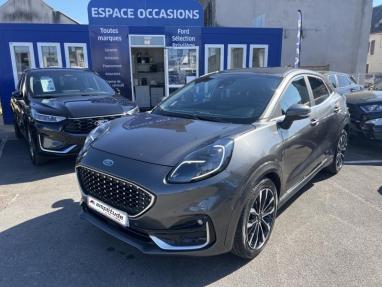 Voir le détail de l'offre de cette FORD Puma 1.0 EcoBoost 125ch S&S mHEV ST-Line Vignale Powershift de 2021 en vente à partir de 237.52 €  / mois