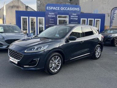 Voir le détail de l'offre de cette FORD Kuga 2.5 Duratec 225ch PowerSplit PHEV Vignale e-CVT de 2020 en vente à partir de 258.26 € / mois