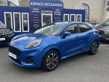 Voir le détail de l'offre de cette FORD Puma 1.0 Flexifuel 125ch S&S mHEV ST-Line de 2023 en vente à partir de 229.3 €  / mois