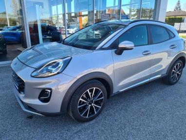 Voir le détail de l'offre de cette FORD Puma 1.0 EcoBoost 125ch mHEV Titanium 6cv de 2021 en vente à partir de 251.15 €  / mois