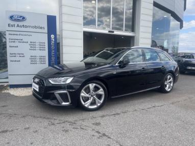 Voir le détail de l'offre de cette AUDI A4 Avant 35 TDI 163ch S line S tronic 7 9cv de 2022 en vente à partir de 395.26 € / mois