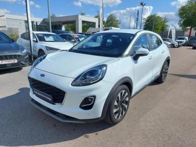 Voir le détail de l'offre de cette FORD Puma 1.0 Flexifuel 125ch S&S mHEV Titanium Business de 2024 en vente à partir de 308.69 €  / mois