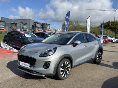 Voir le détail de l'offre de cette FORD Puma 1.0 Flexifuel 125ch S&S mHEV Titanium de 2022 en vente à partir de 210.28 €  / mois