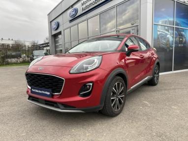 Voir le détail de l'offre de cette FORD Puma 1.0 Flexifuel 125ch S&S mHEV Titanium de 2022 en vente à partir de 198.79 €  / mois